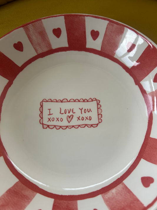 Royal Stafford ‘I Love You’ pasta bowl