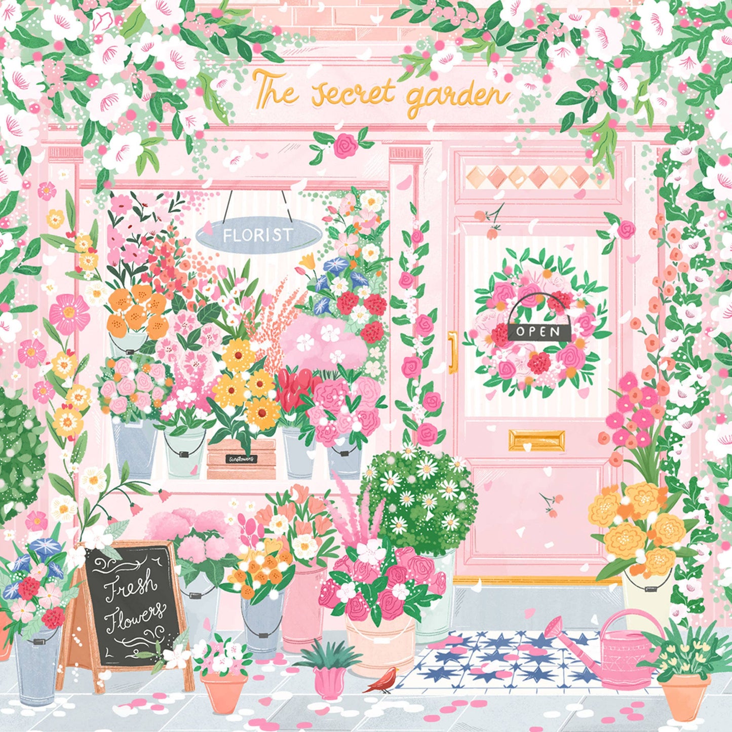 Flower Shop Print