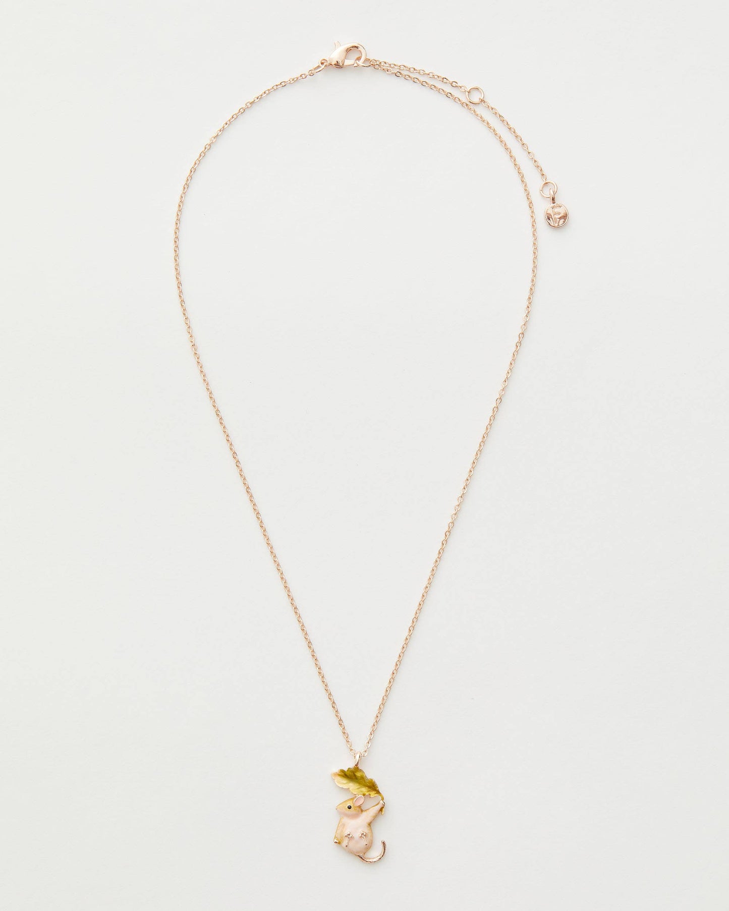 FABLE Enamel Dormouse Short Necklace
