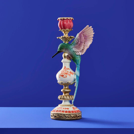 Hummingbird Candlestick Holder