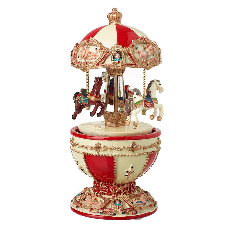 EGG SHAPE MERRY GO ROUND