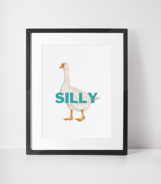 Silly Goose Print