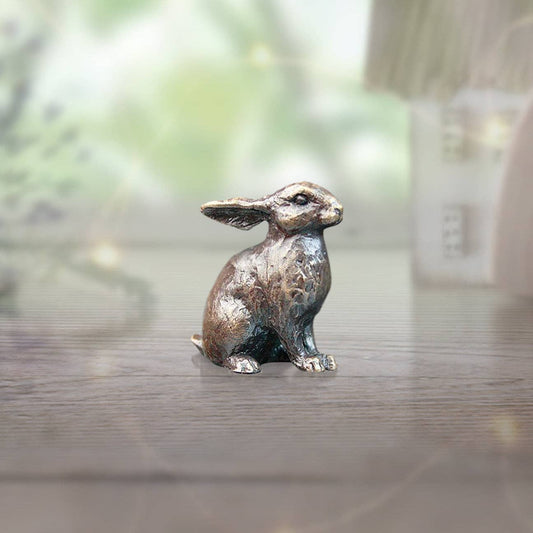 Butler & Peach Miniature Bronze Bunny