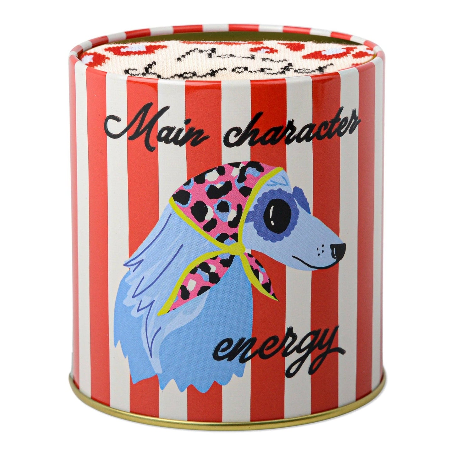 Socks in a Tin - Main Character Energy Dog