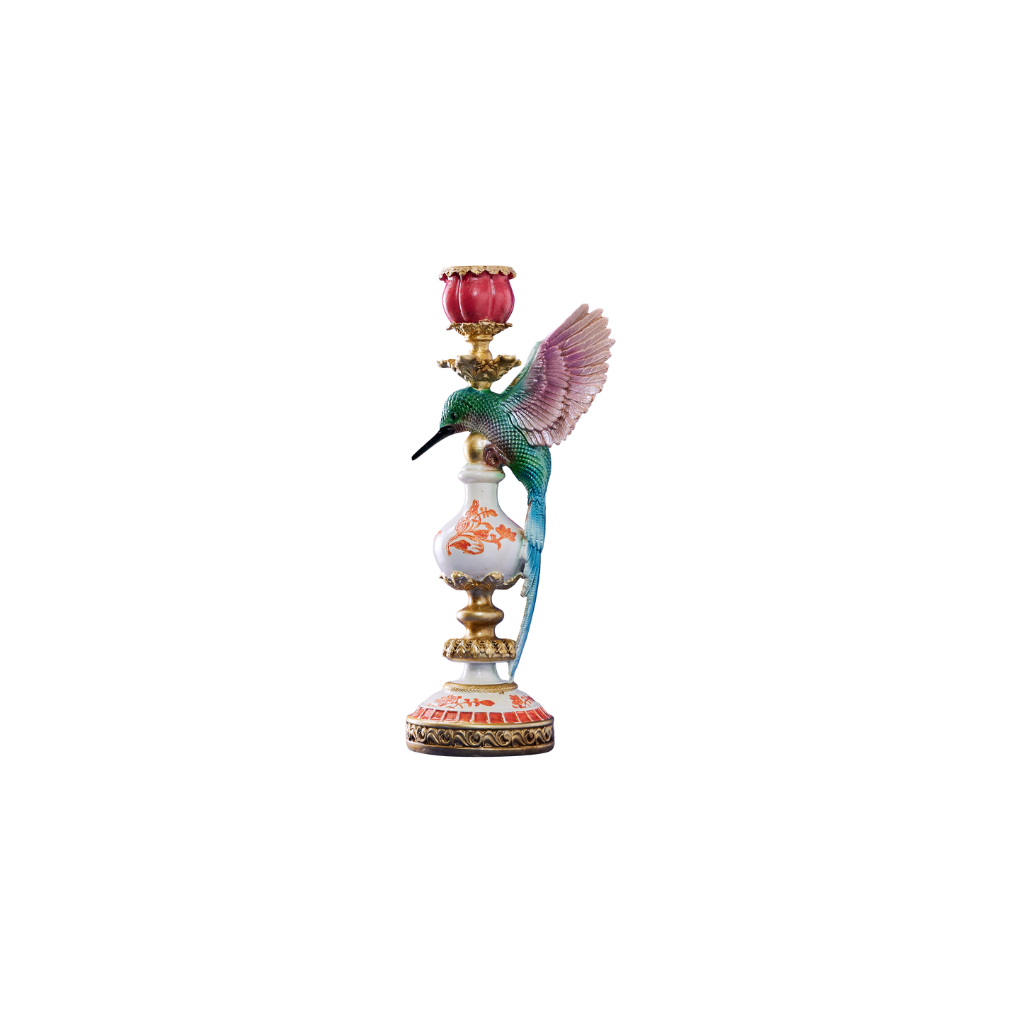 Hummingbird Candlestick Holder