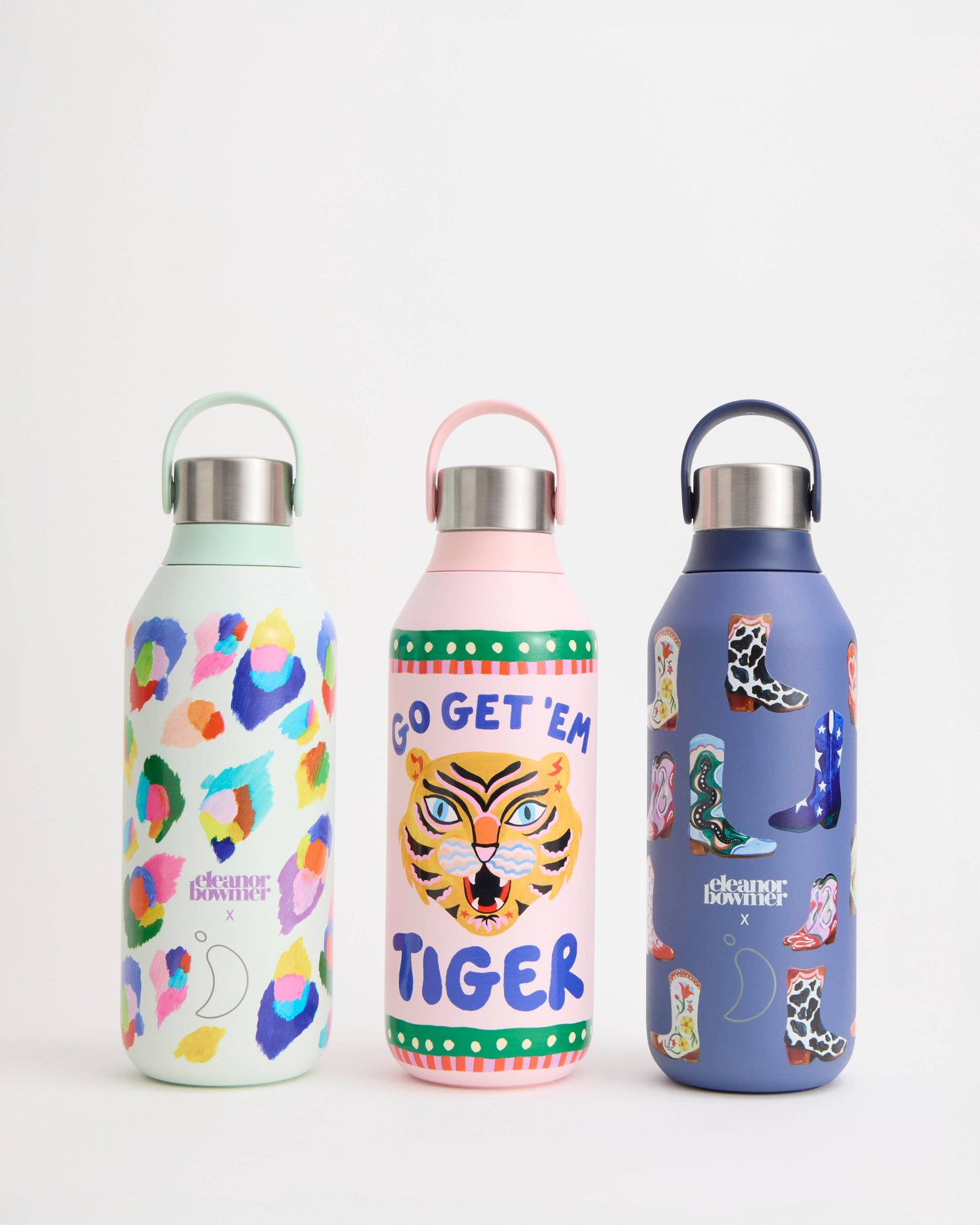Eleanor Bowmer Leopard Print Insulated Bottle - 500ml