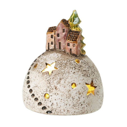 REACTIVE  STONE LED HOUSE ON DOME