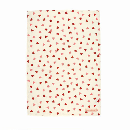 Emma Bridgewater - Pink Hearts Oven Glove & Tea Towel Set