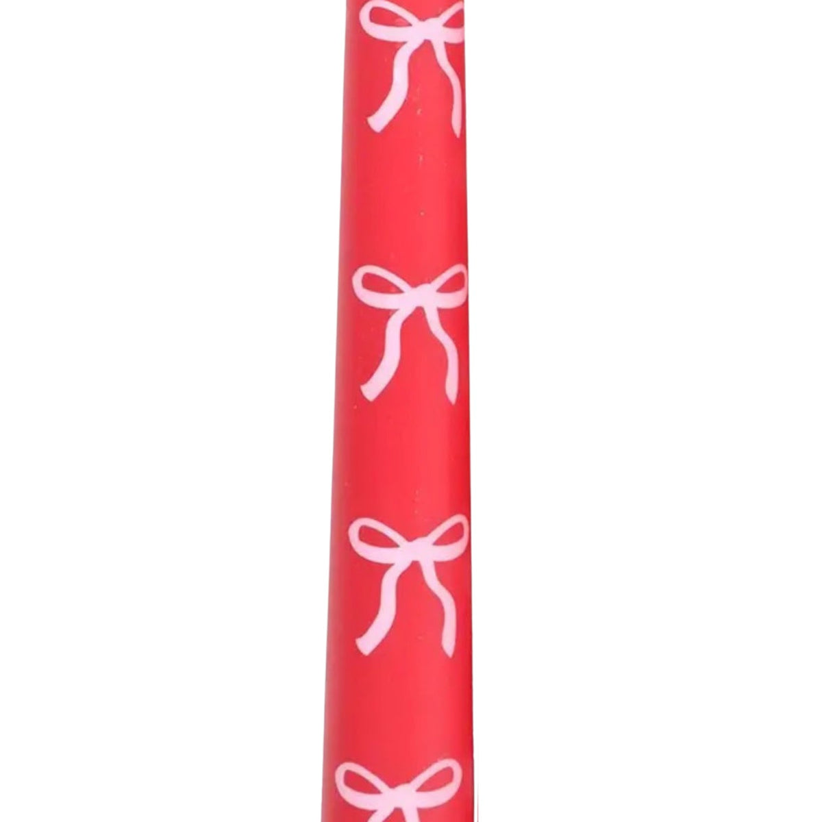 The Blair Bow Print Single Dinner Candle