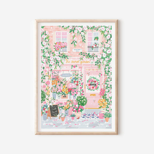 Flower Shop Print