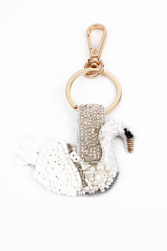 SWAN KEYRING/BAG CHARM