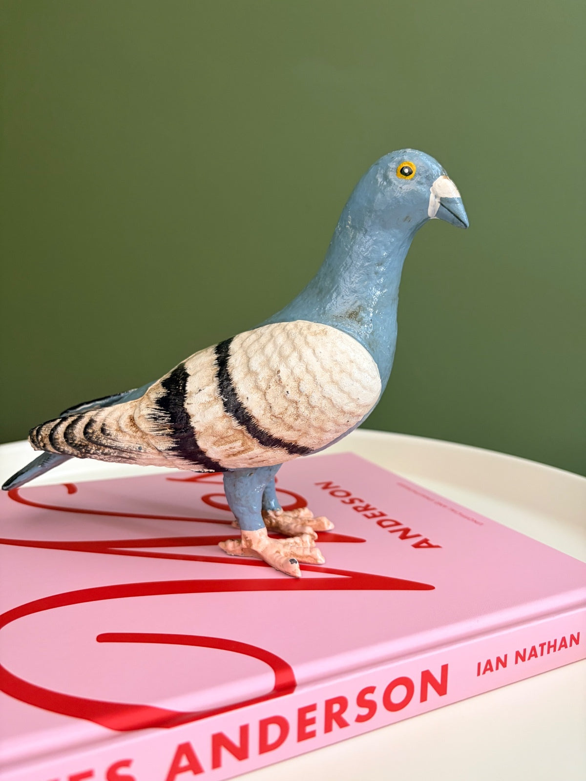 Cast Iron Pigeon Ornament