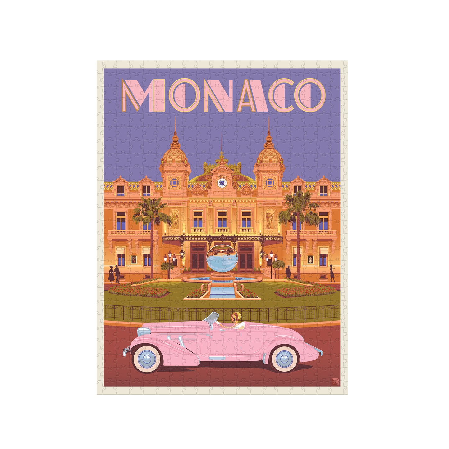 Designworks Ink Puzzle Hot Destination Jigsaw puzzles (500 Pc)