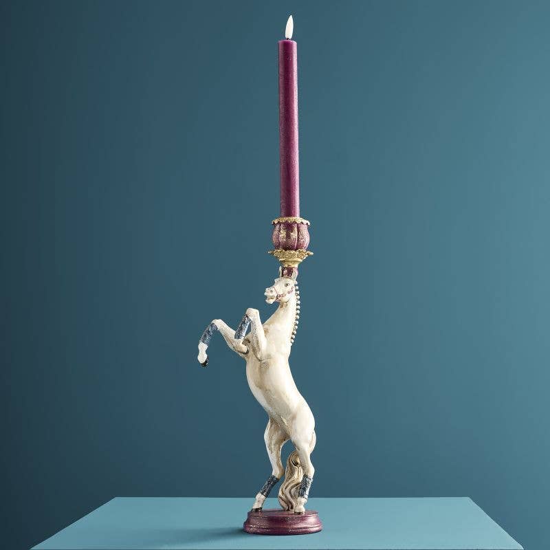 Circus Horse Candle Holder