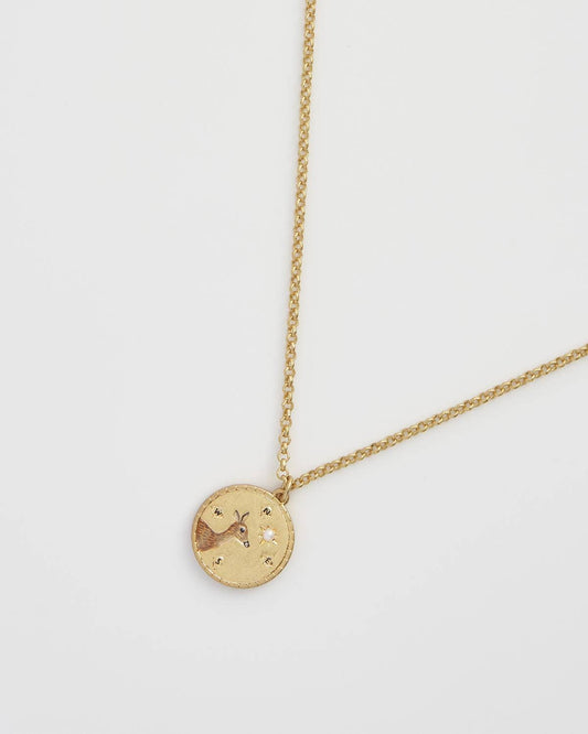 FABLE Deer Spirit Guide Pendant Necklace