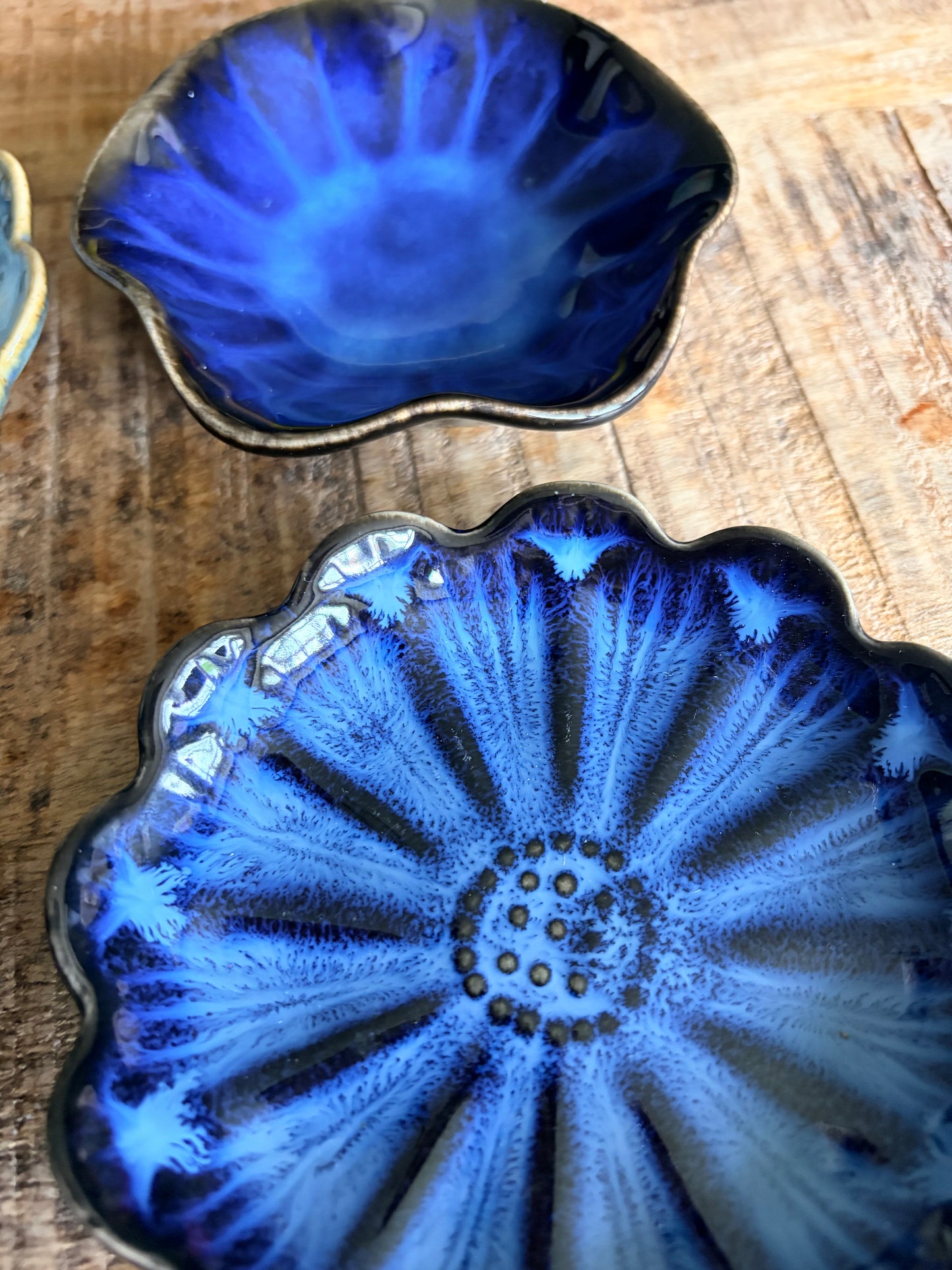 Midnight Bloom trinket dishes - set of 4