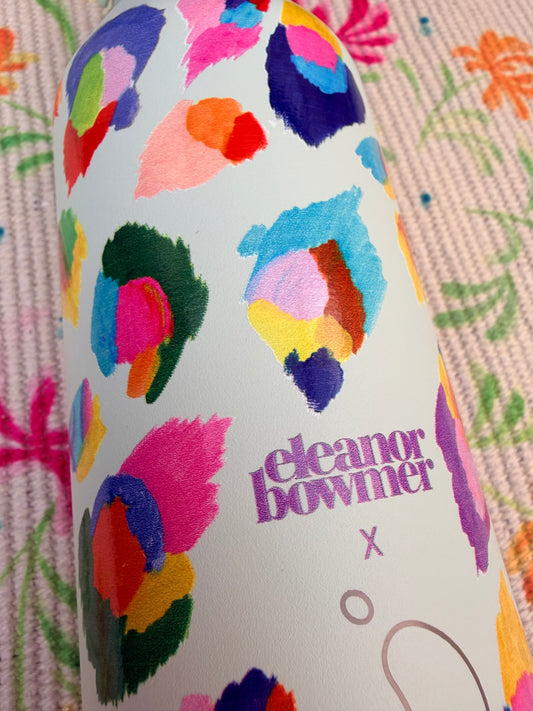 Eleanor Bowmer Leopard Print Insulated Bottle - 500ml
