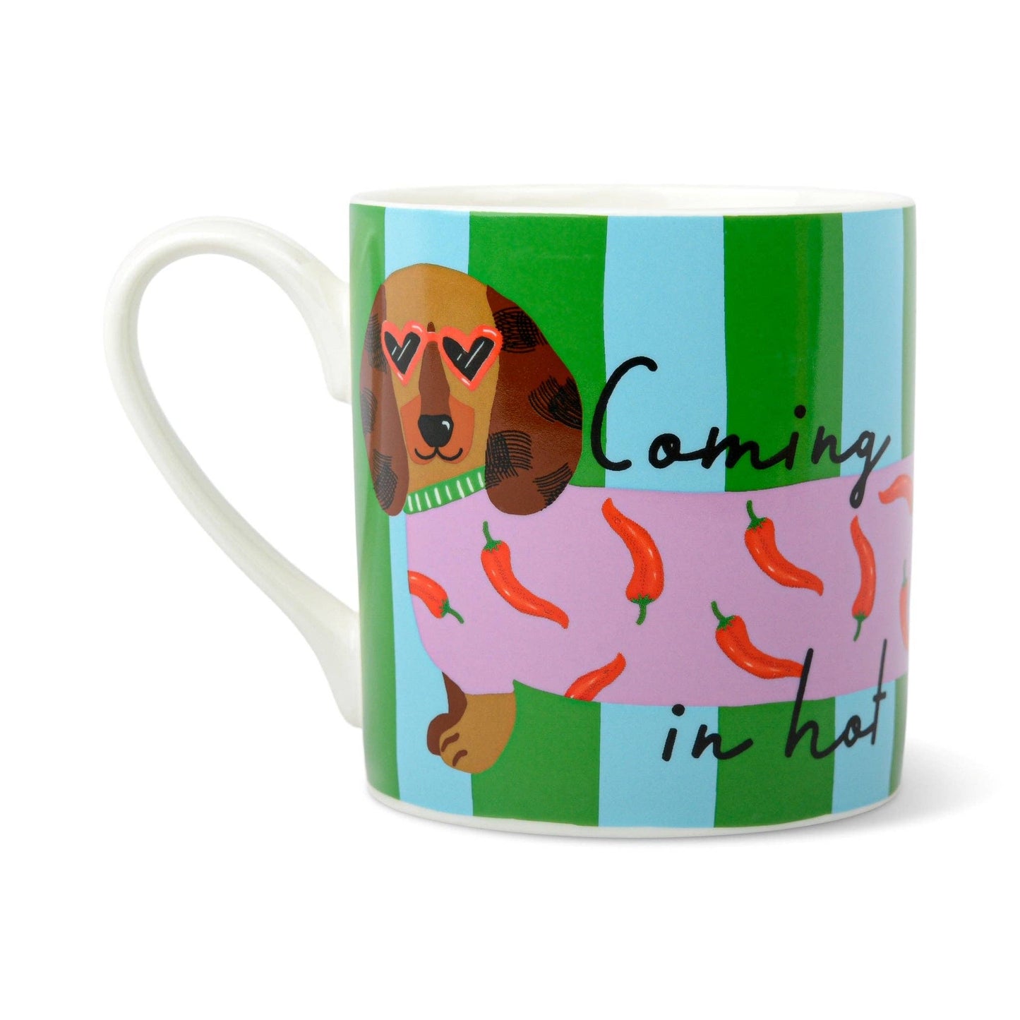 Coming in Hot Sausage Dog Mug