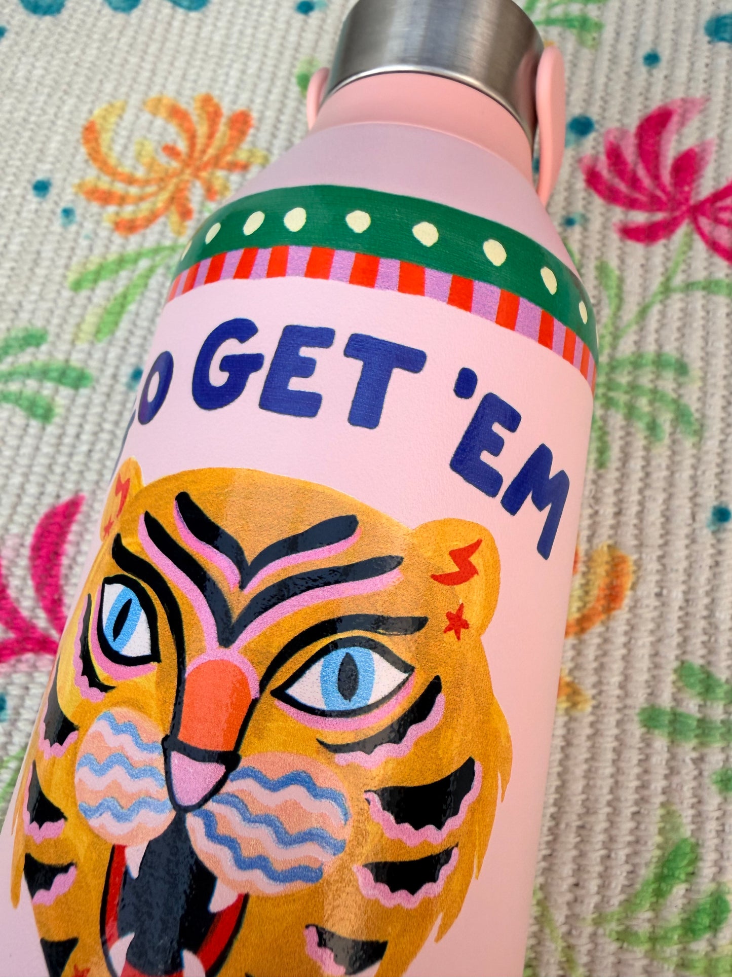 Eleanor Bowmer Go Get 'Em Tiger Insulated Bottle - 500ml