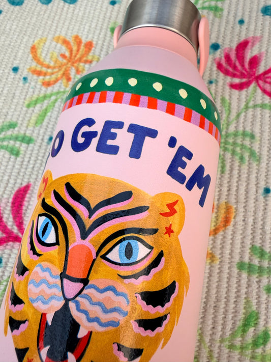 Eleanor Bowmer Go Get 'Em Tiger Insulated Bottle - 500ml
