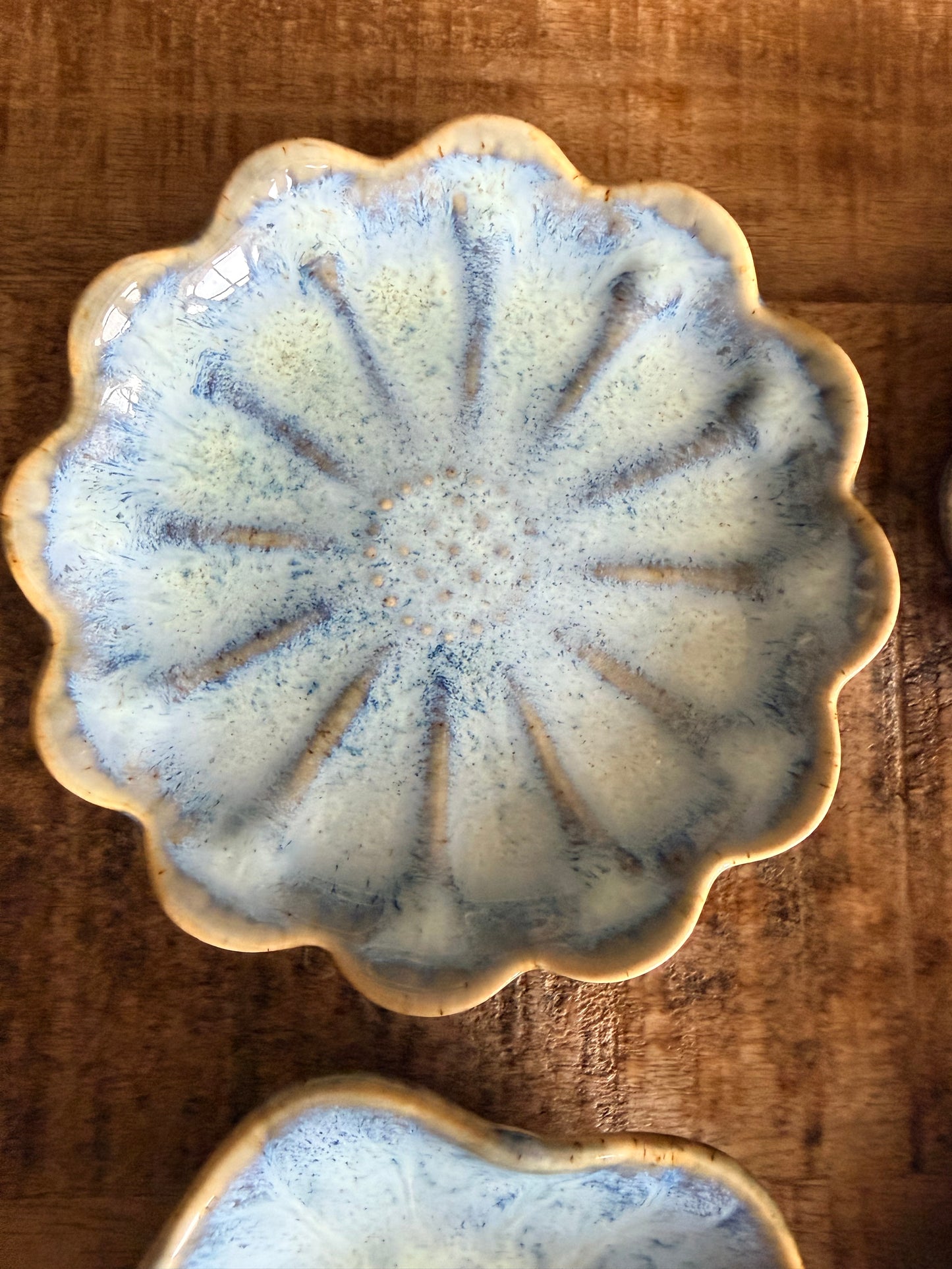 Midnight Bloom trinket dishes - set of 4