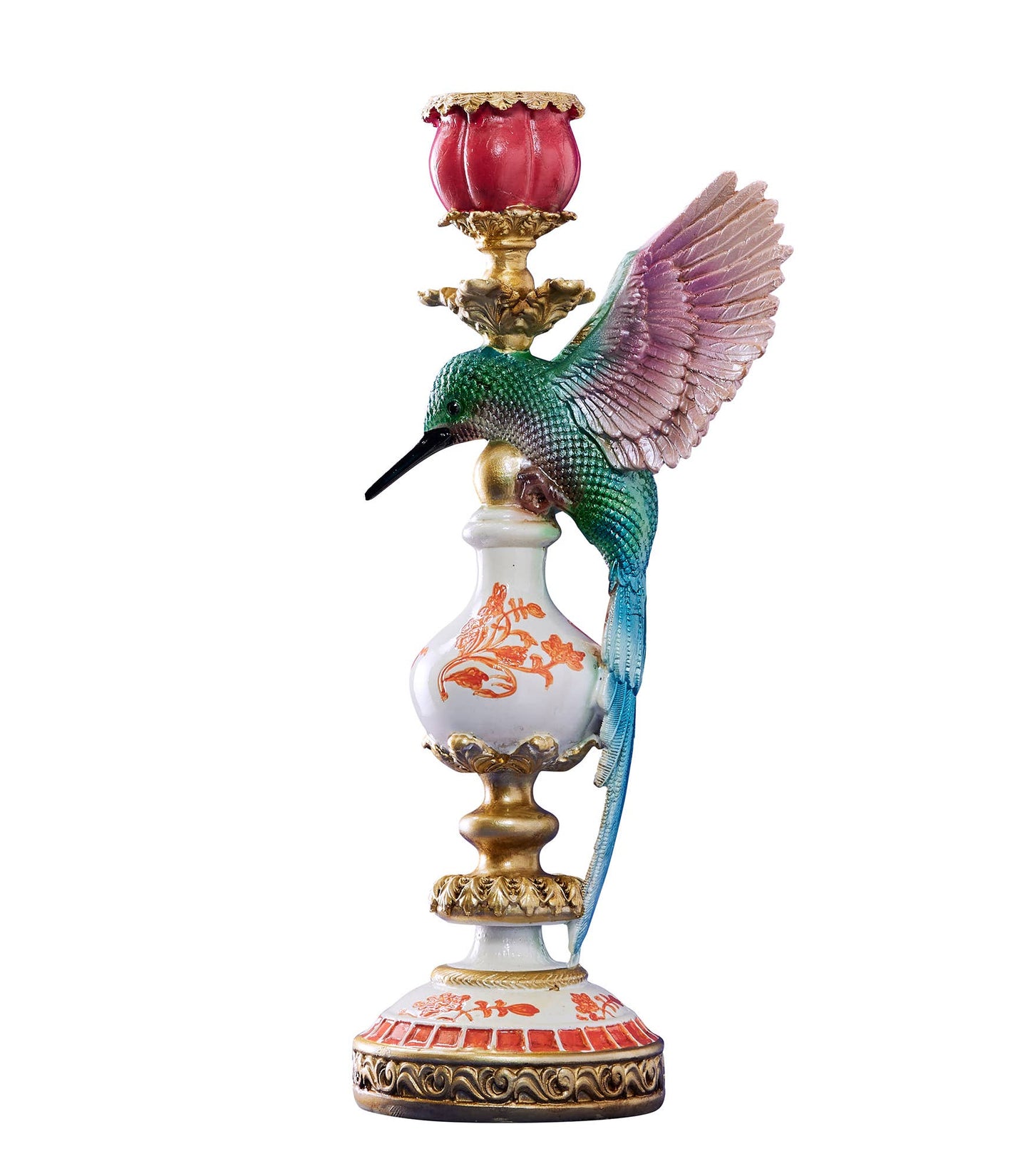 Hummingbird Candlestick Holder