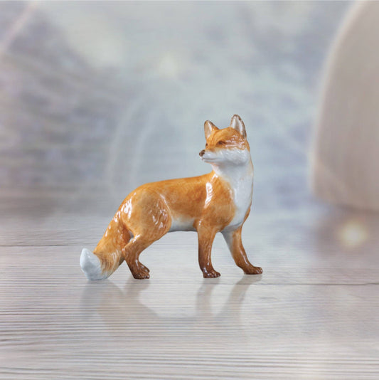 Fine Bone China Red Fox
