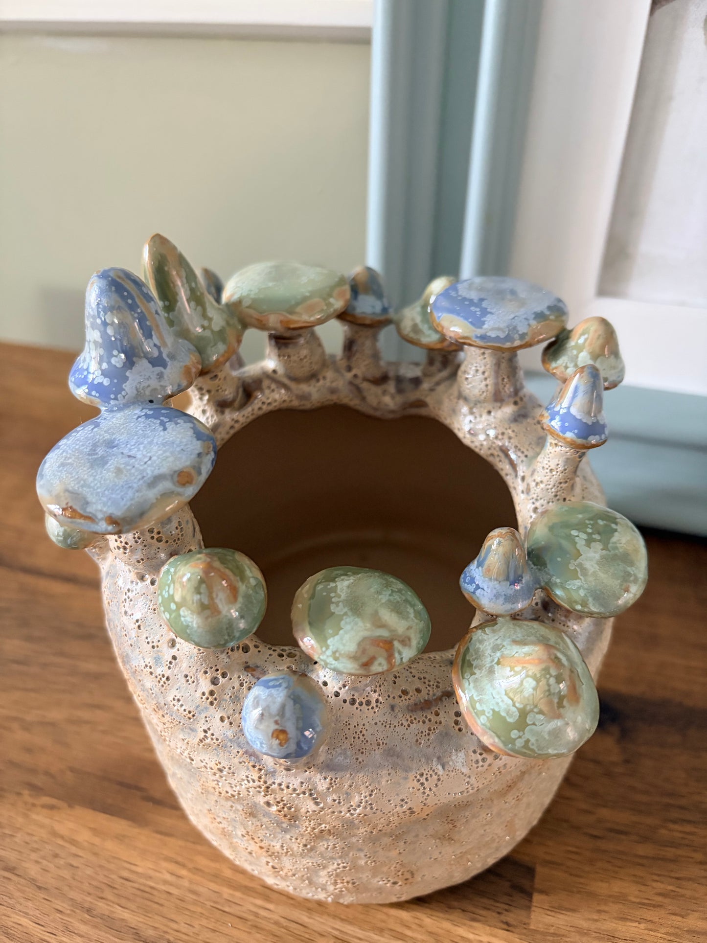 Woodland Mushroom Planter | Cottagecore Ceramic Plant Pot