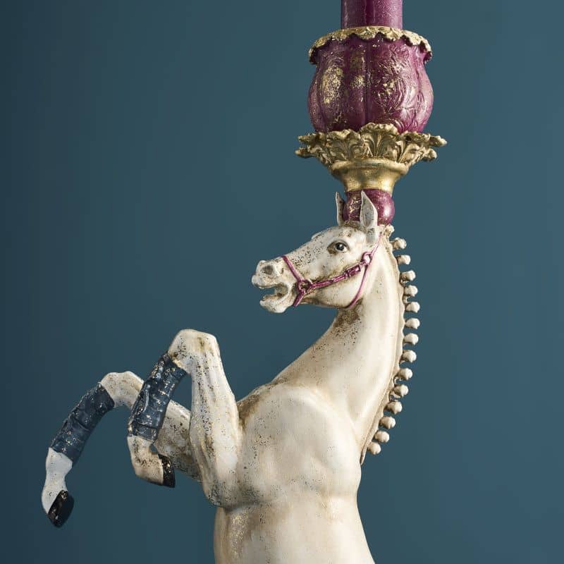 Circus Horse Candle Holder