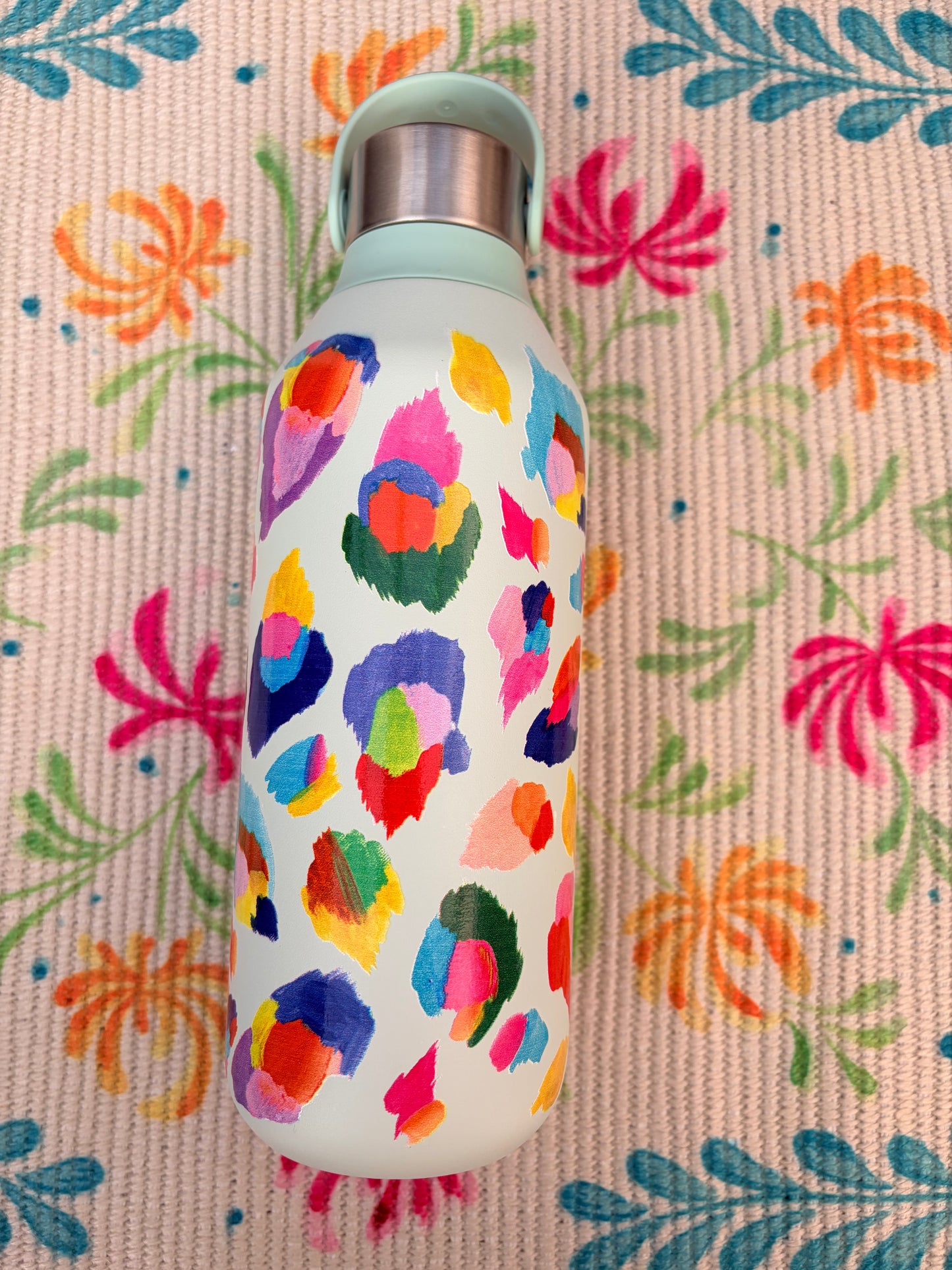Eleanor Bowmer Leopard Print Insulated Bottle - 500ml