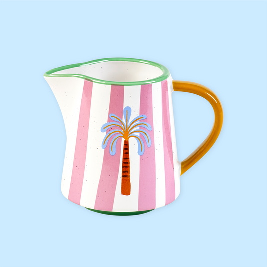 Eleanor Bowmer Electric Coast Palm Milk Jug