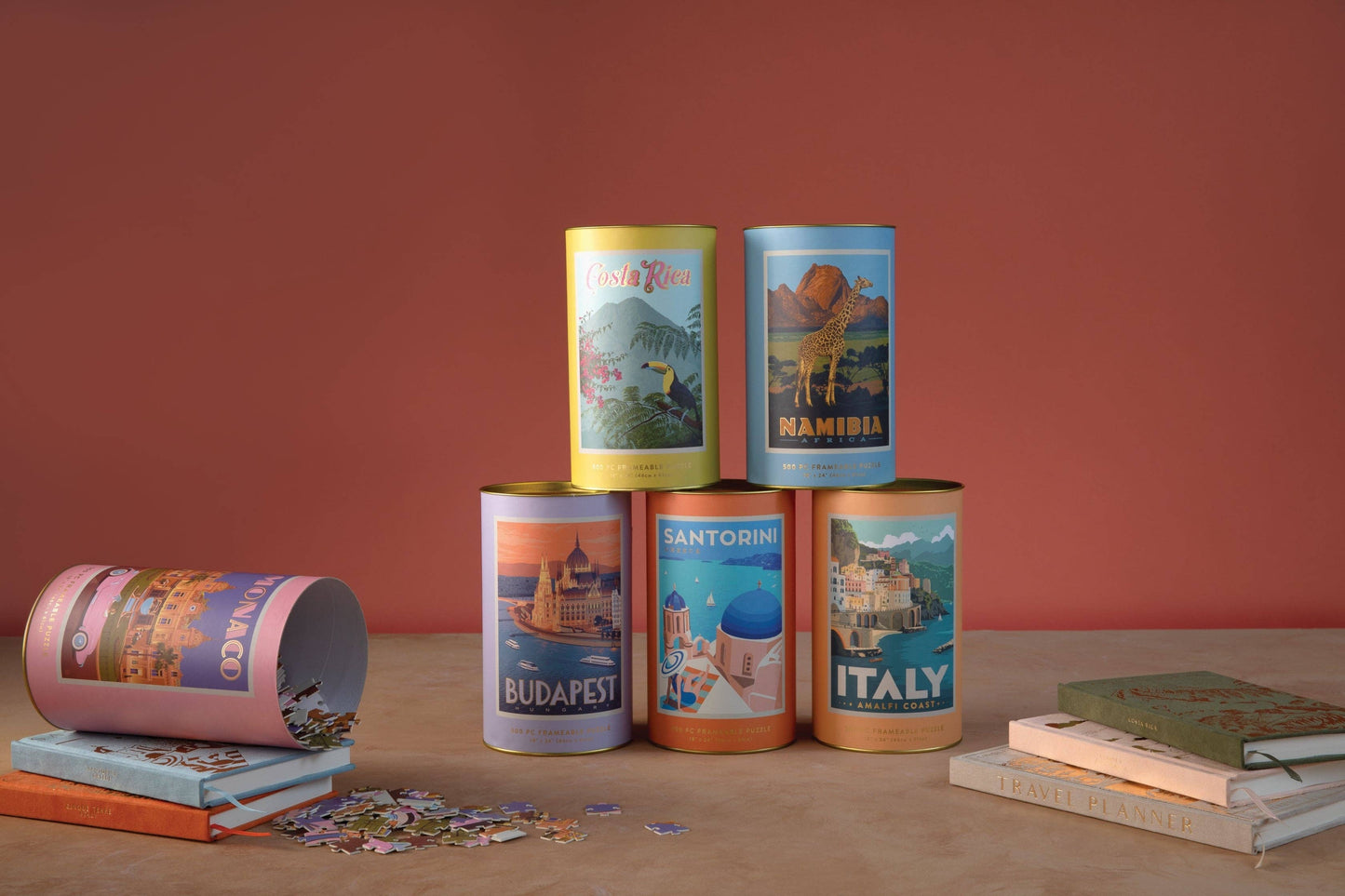 Designworks Ink Puzzle (500 Pc) - Budapest
