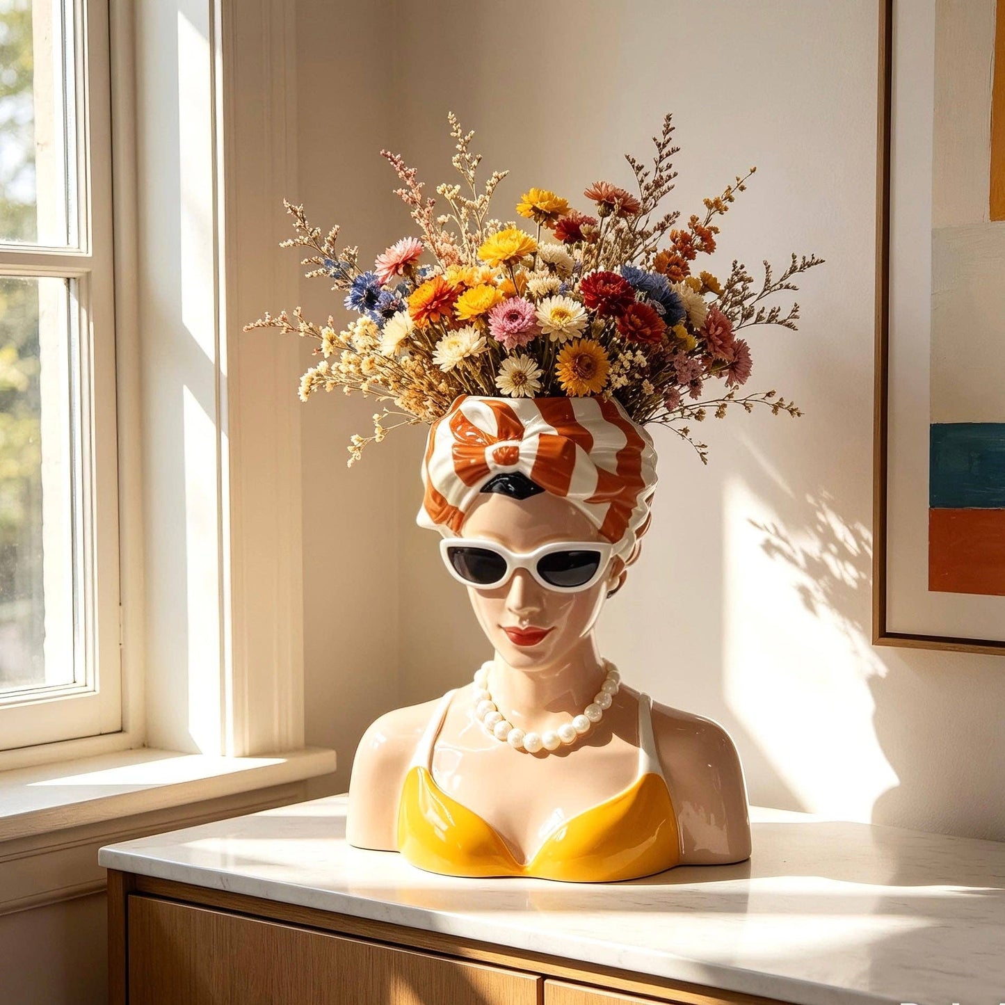 Palm Springs Diva Lady Vase