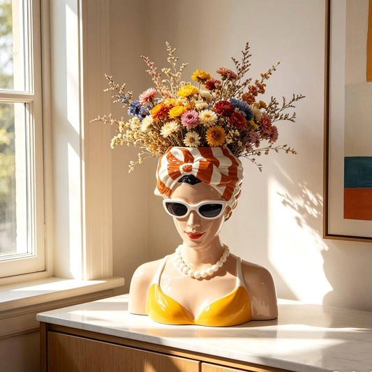 Palm Springs Diva Lady Vase