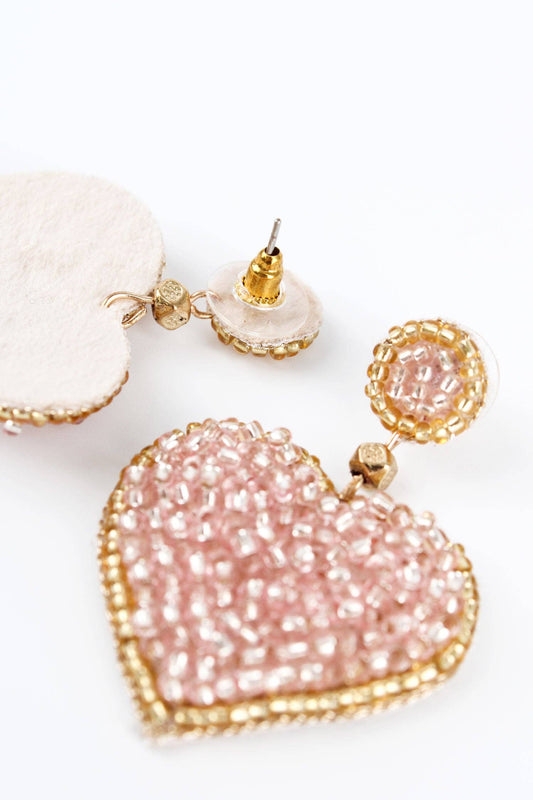 LIGHT PINK HEART DROPS