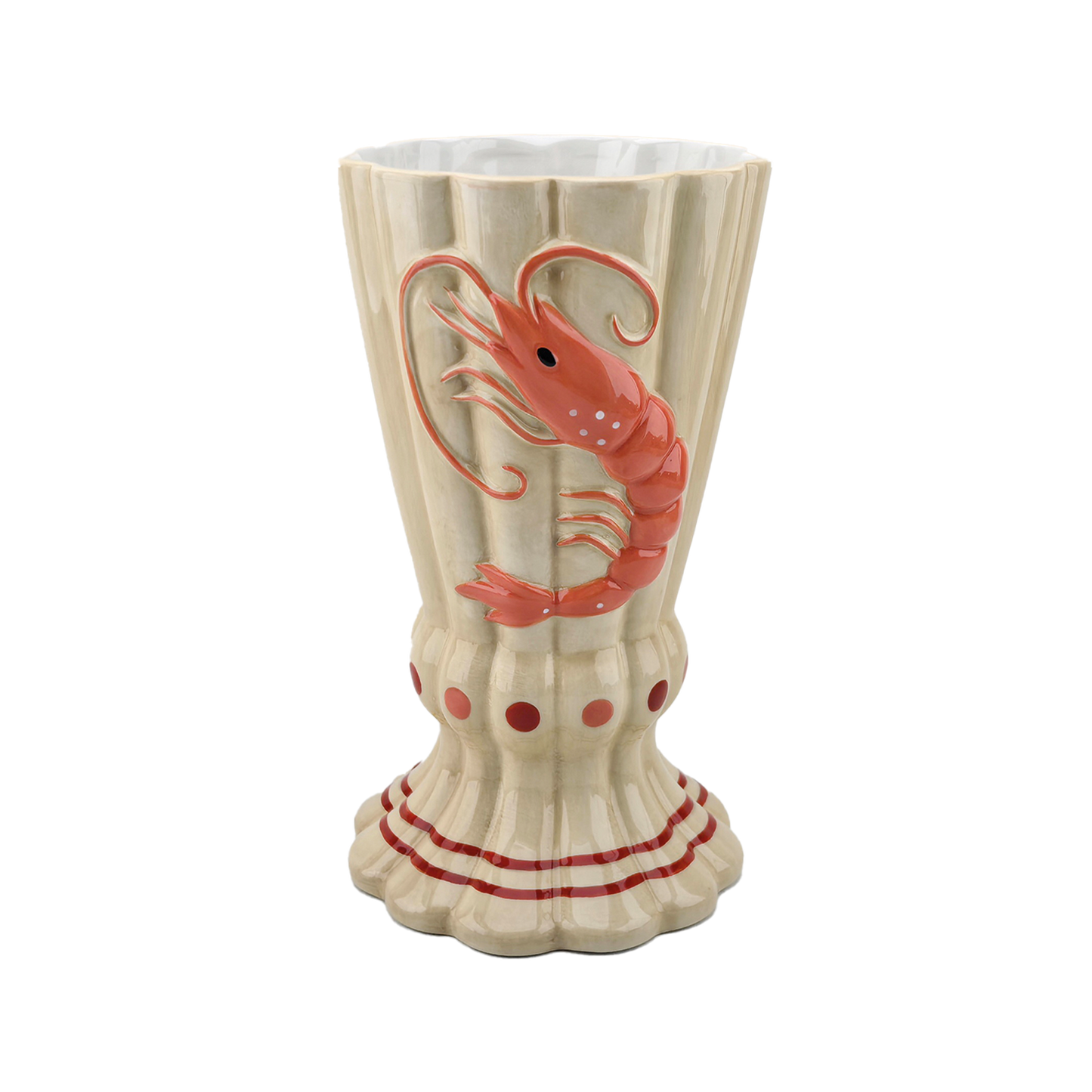 Crustacean statement vase