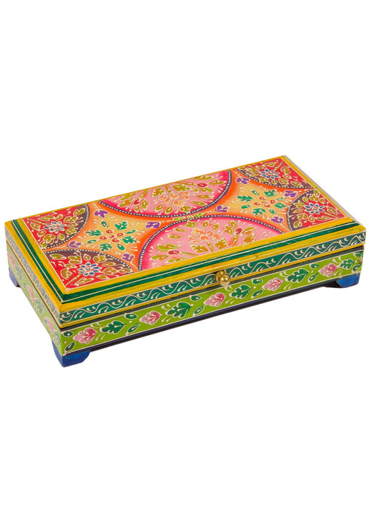 Hand Painted Wooden Box