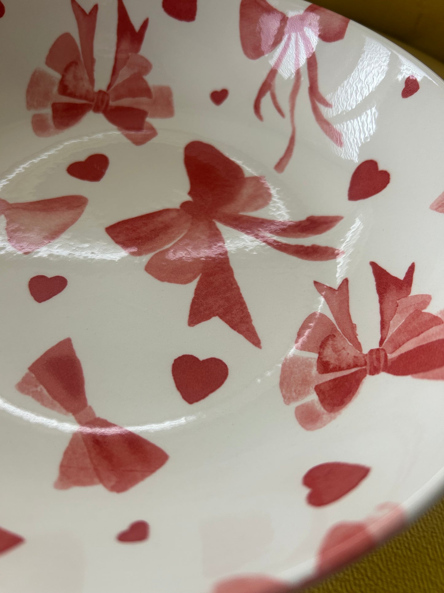 Royal Stafford ‘Watercolour Bows’ pasta bowl