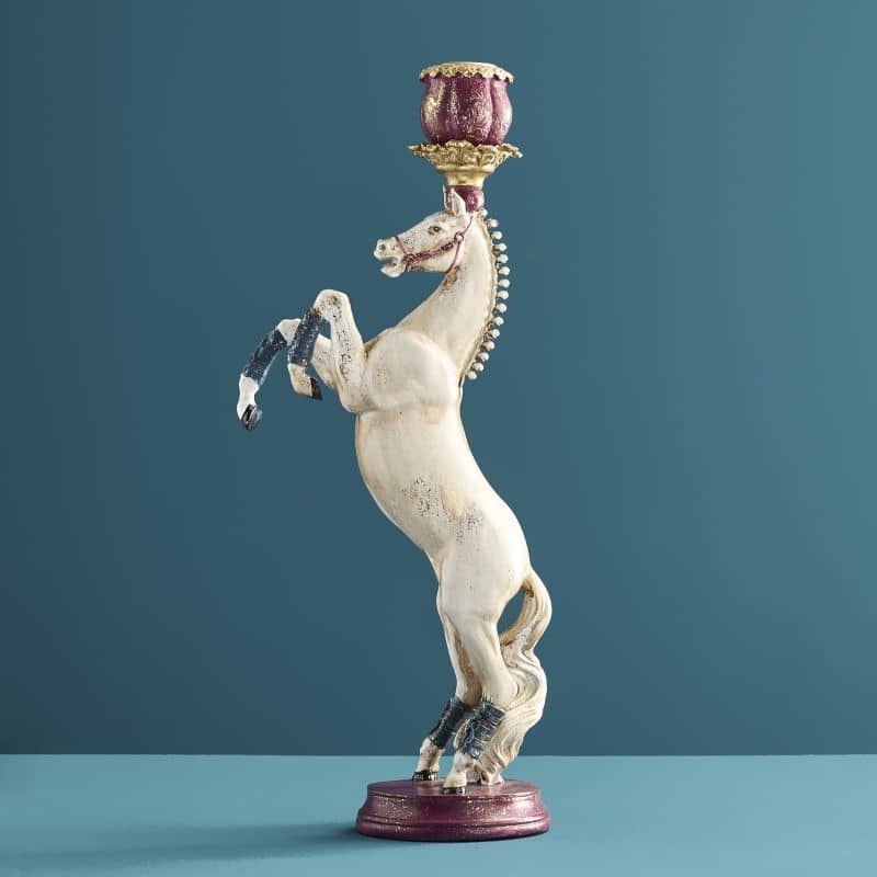 Circus Horse Candle Holder
