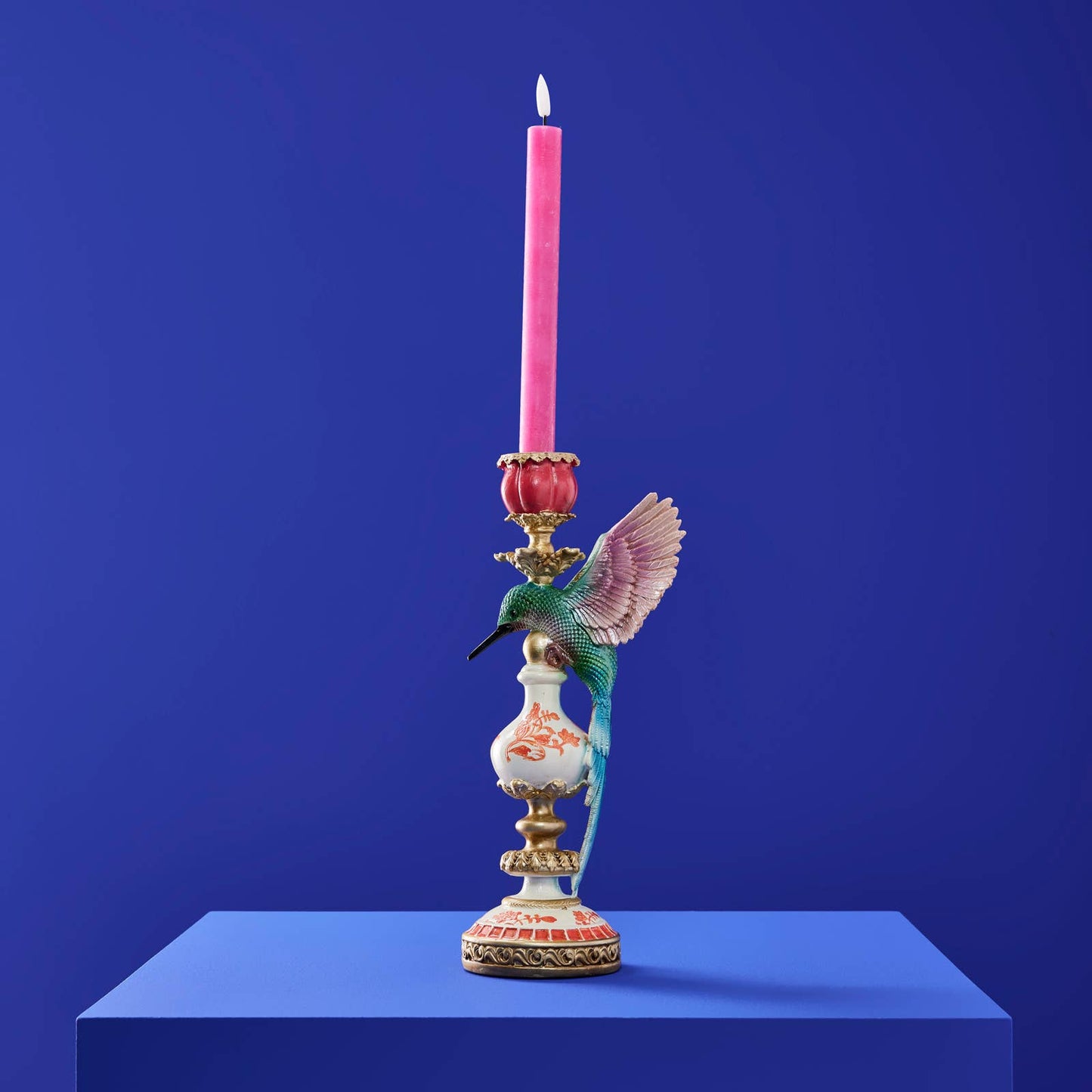Hummingbird Candlestick Holder