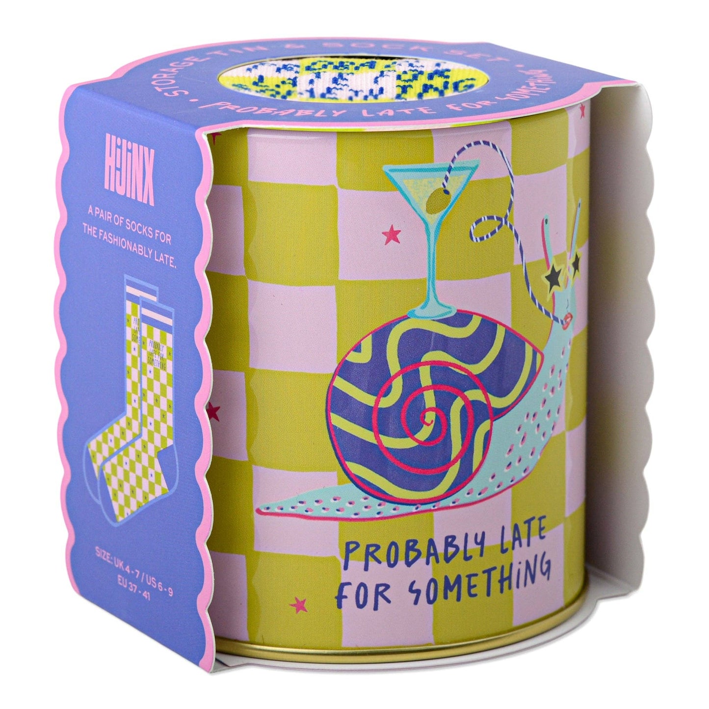 Socks in a Tin - Probably Late for Something