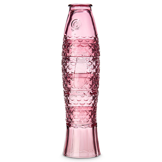 Fish Stacking Drinking Glass - Set of 4 Pink
