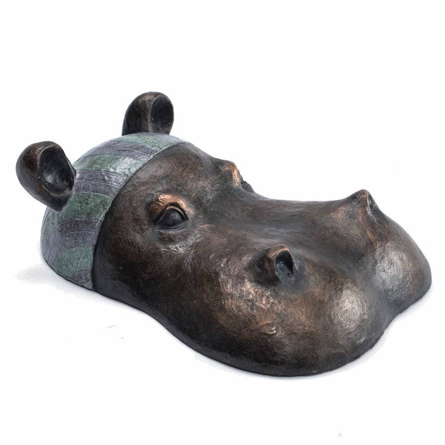 Baby Hippo Garden Ornament