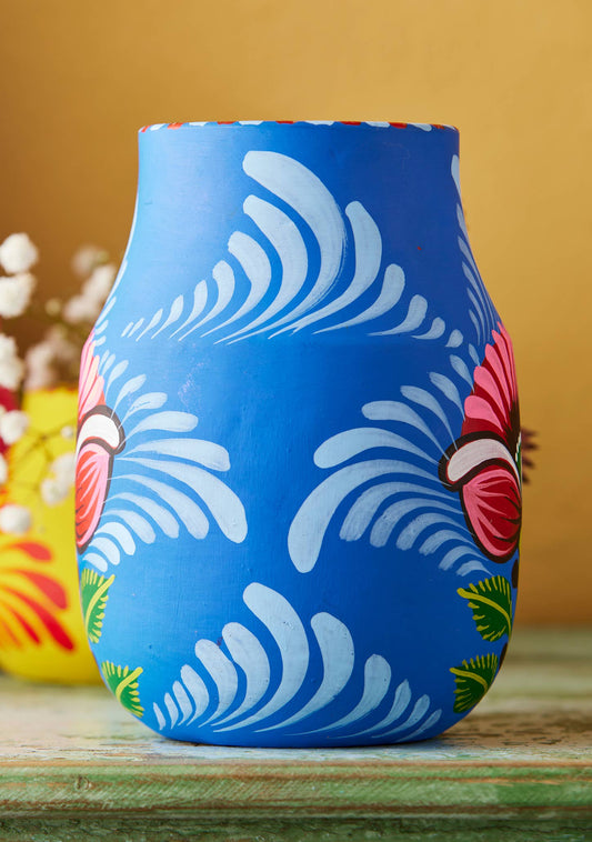 Handpainted Boyam Planter - Large