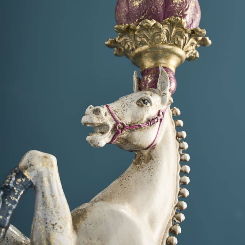Circus Horse Candle Holder