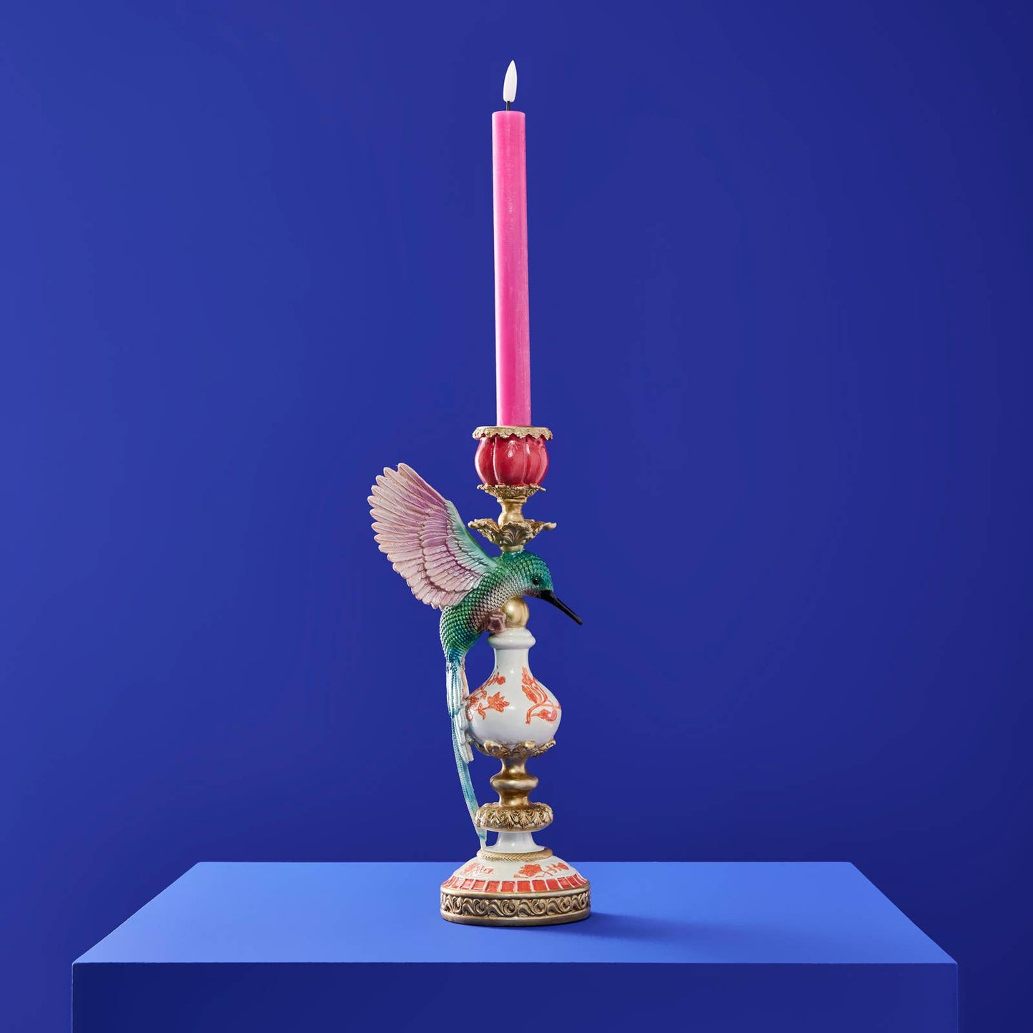 Hummingbird Candlestick Holder