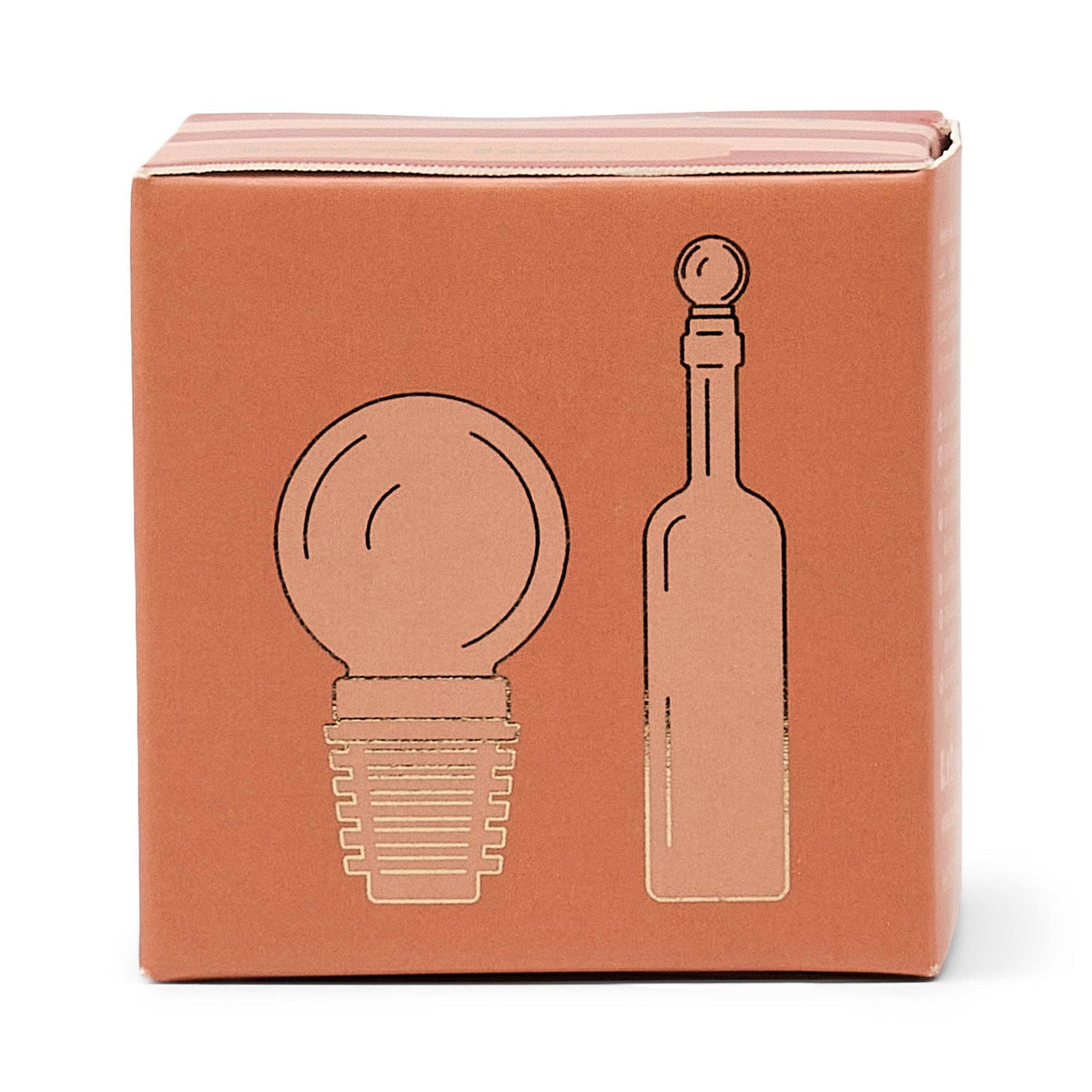 The Moony Glass Bottle Stopper - Amber