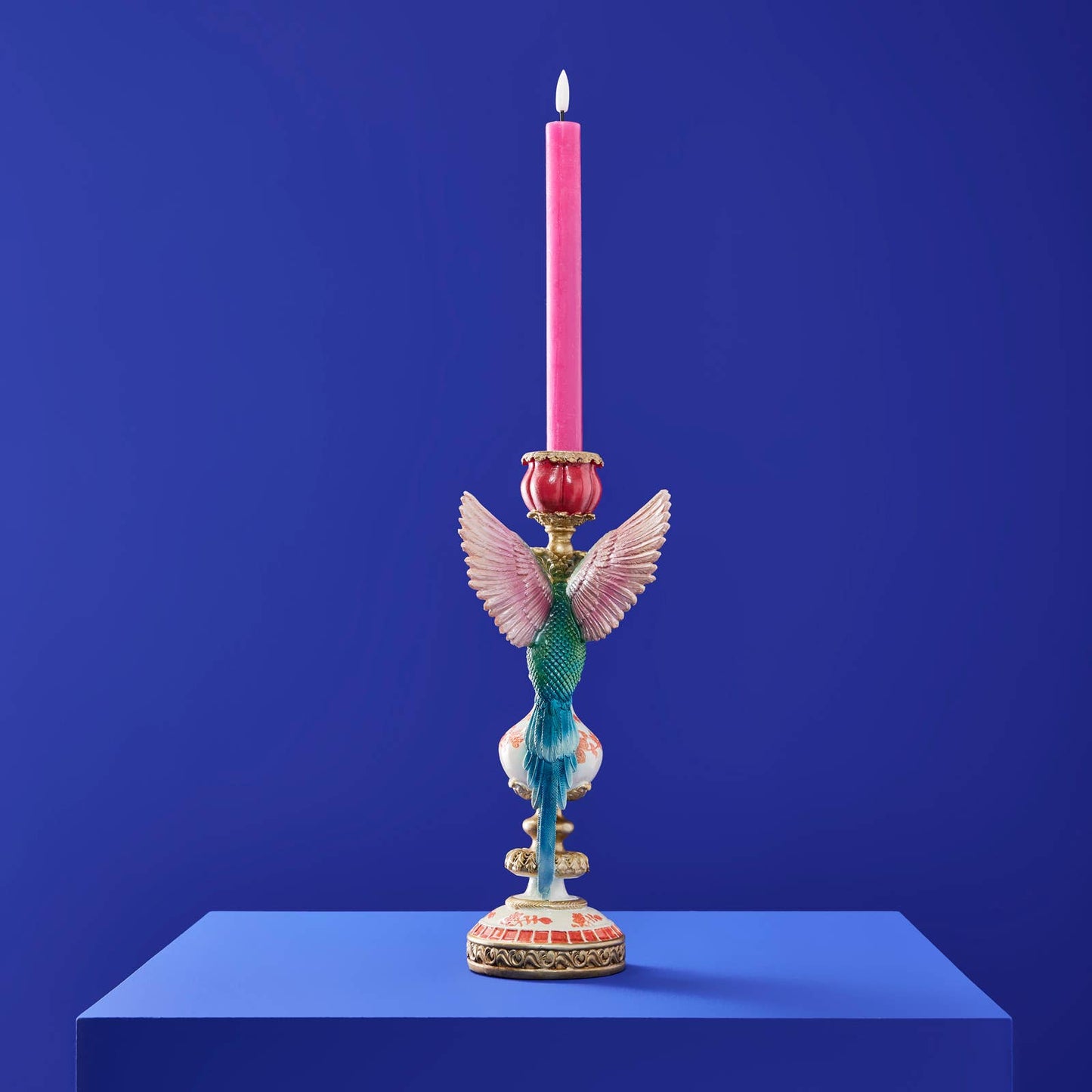 Hummingbird Candlestick Holder