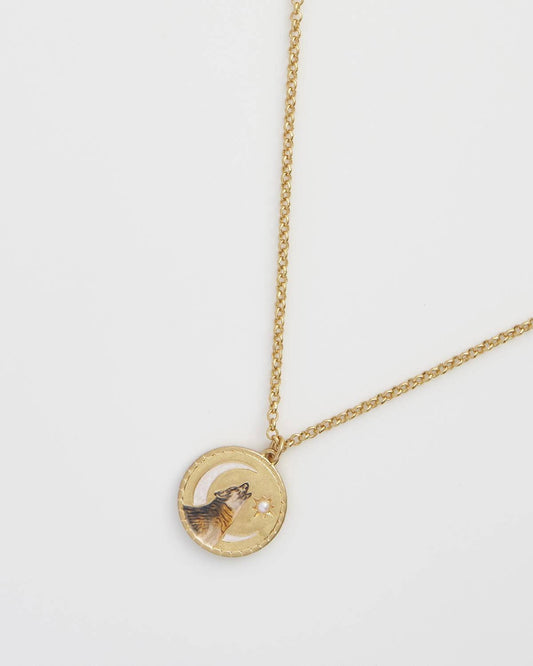 Wolf Spirit Guide Pendant Necklace - UK, US & EU