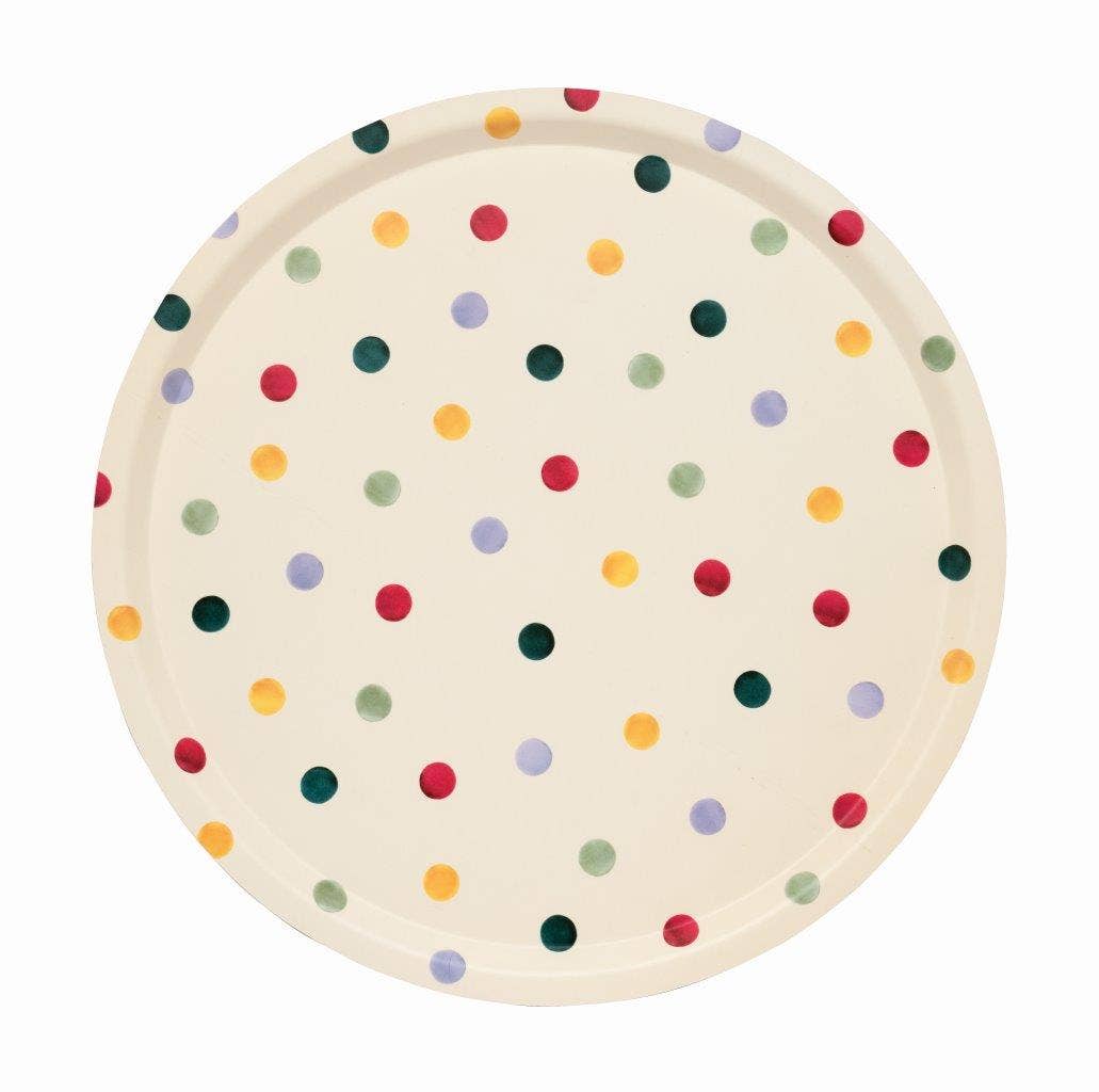 Emma Bridgewater - Polka Dot Birch Round Tray